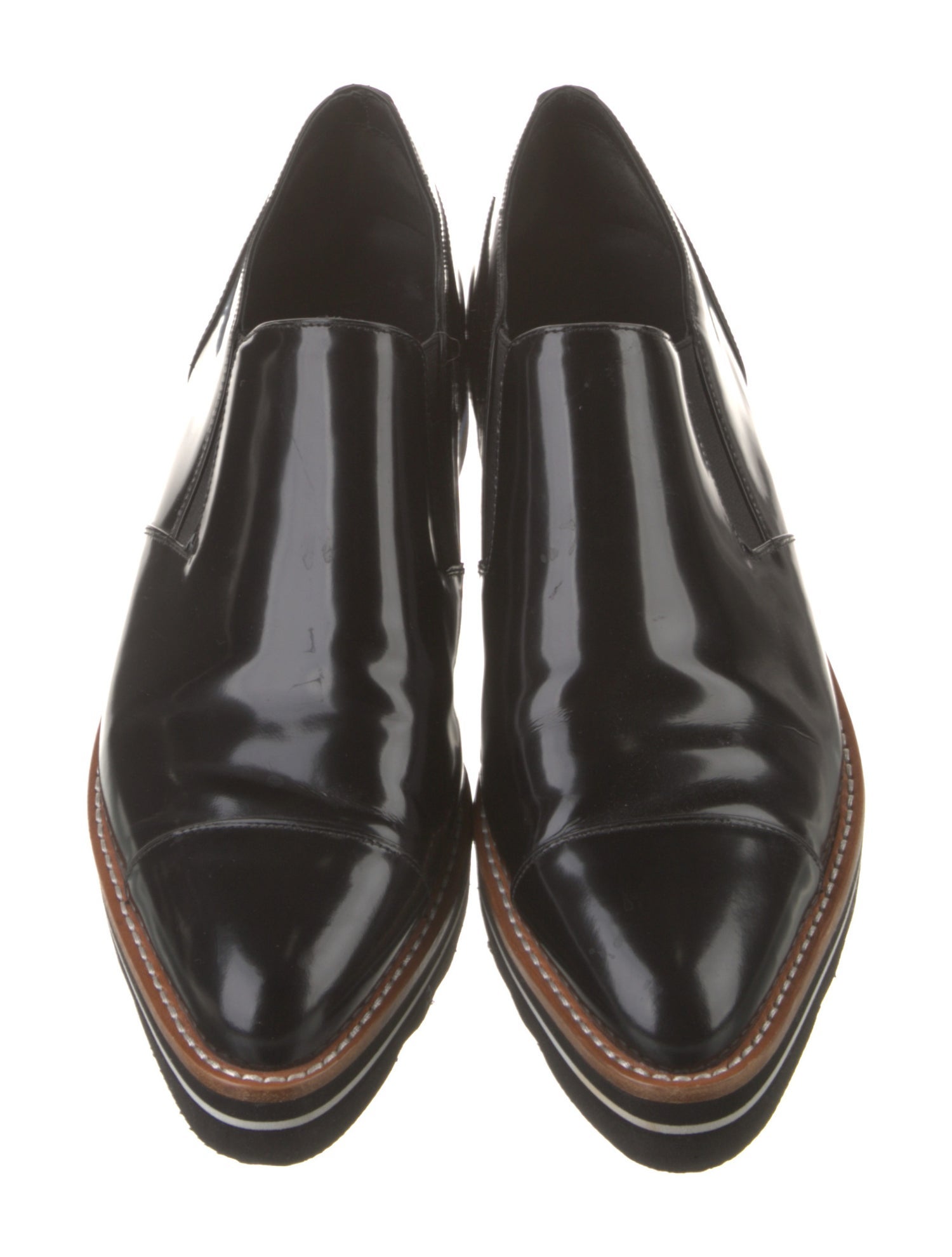Vince Patent Leather Oxfords